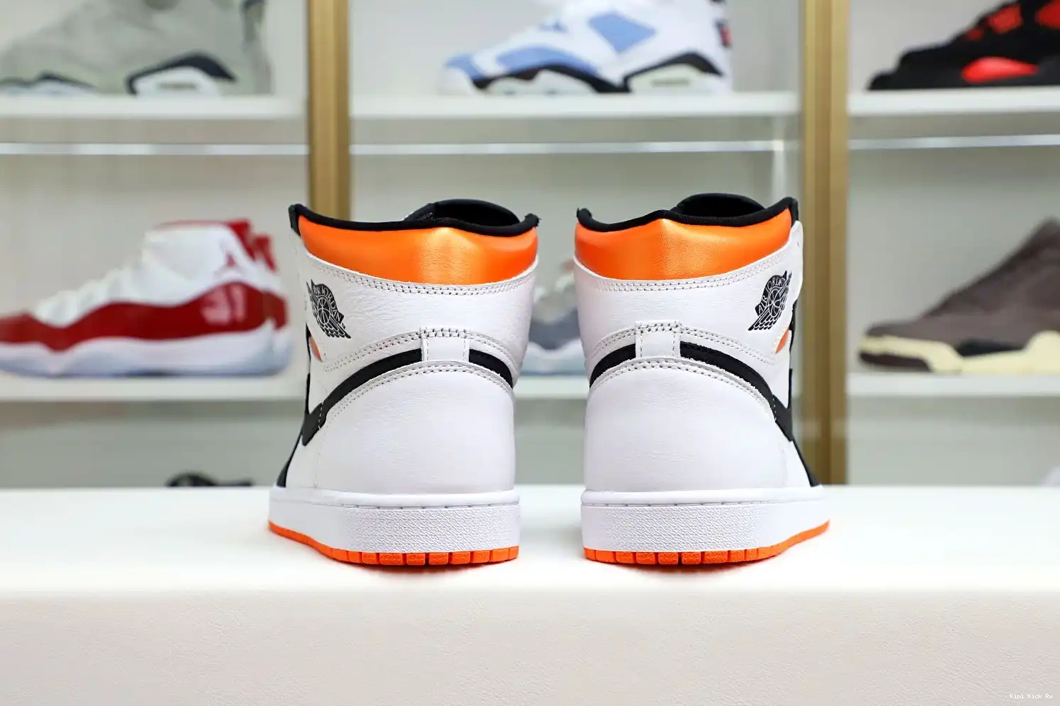 Retro Kimikick 1 Jordan Orange' OG High Air Electro 0820